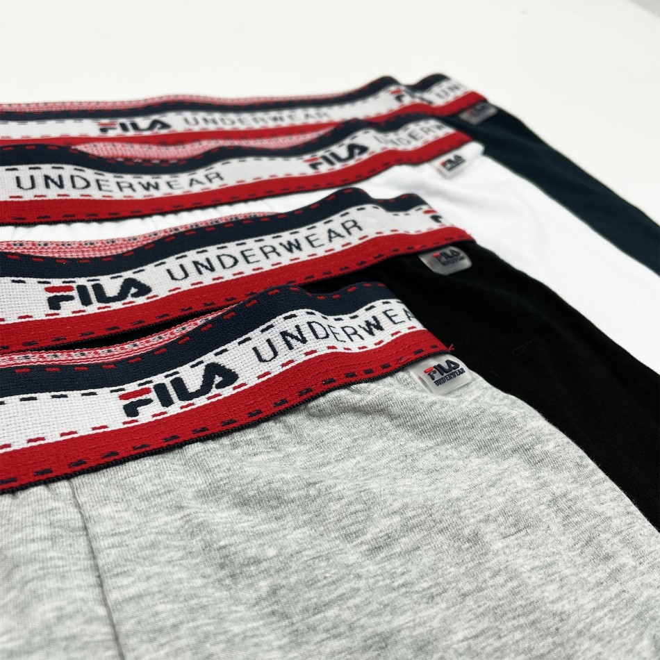 Boxers Premium Homme Coton - Lot de 4 (Boxers) Fila chez FrenchMarket