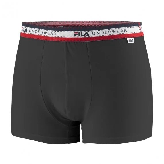 FILA Premium Lot de 4 Boxers Homme Coton