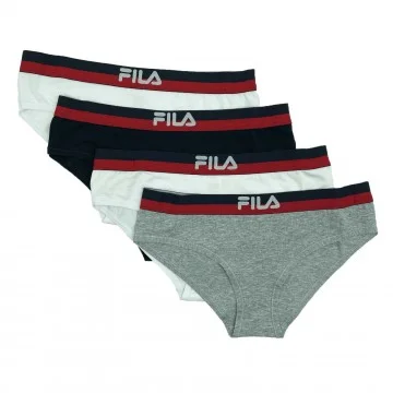 Set of 4 Women's Cotton Briefs (Panties) Fila on FrenchMarket