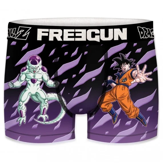 Pak van 5 boxers Dragon Ball Z voor mannen (Herenboxershorts) Freegun chez FrenchMarket