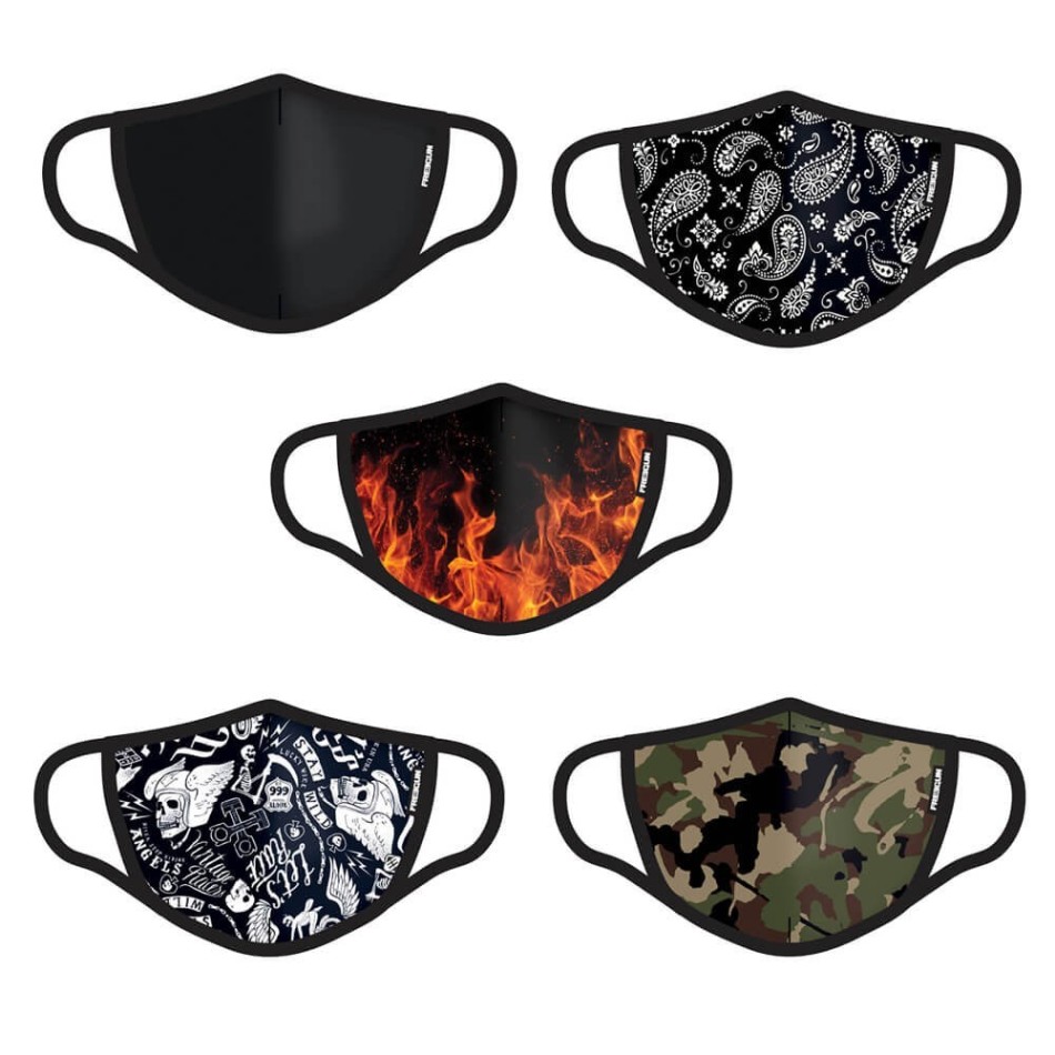 FREEGUN Maschera barriera in tessuto lavabile (Maschera protettiva) Freegun chez FrenchMarket