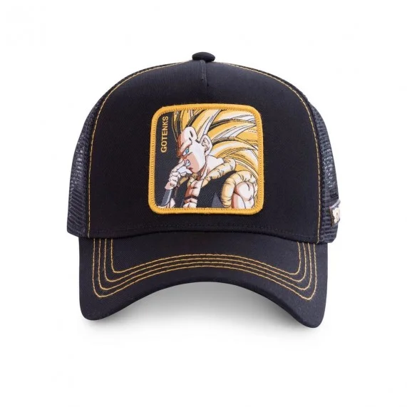 CAPSLAB Casquette Trucker Dragon Ball Z Gotenk Gris (Cappellino) Capslab chez FrenchMarket