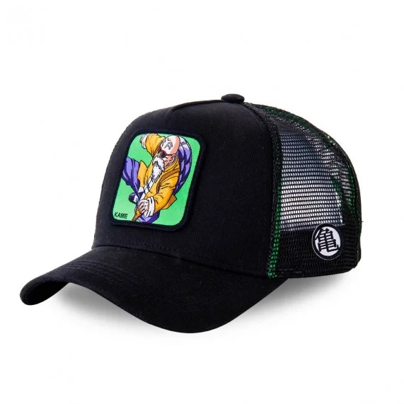 CAPSLAB Casquette Trucker Dragon Ball Z Tortue Génial Noir 2 (Casquette Dragon Ball Z) Capslab chez FrenchMarket