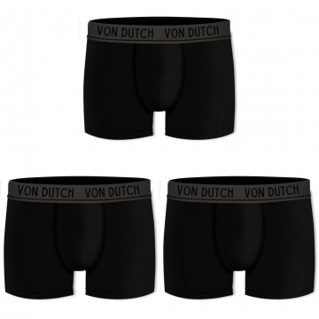 Boxers Homme Coton Stretch Pack de 3 (Boxers) Von Dutch chez FrenchMarket
