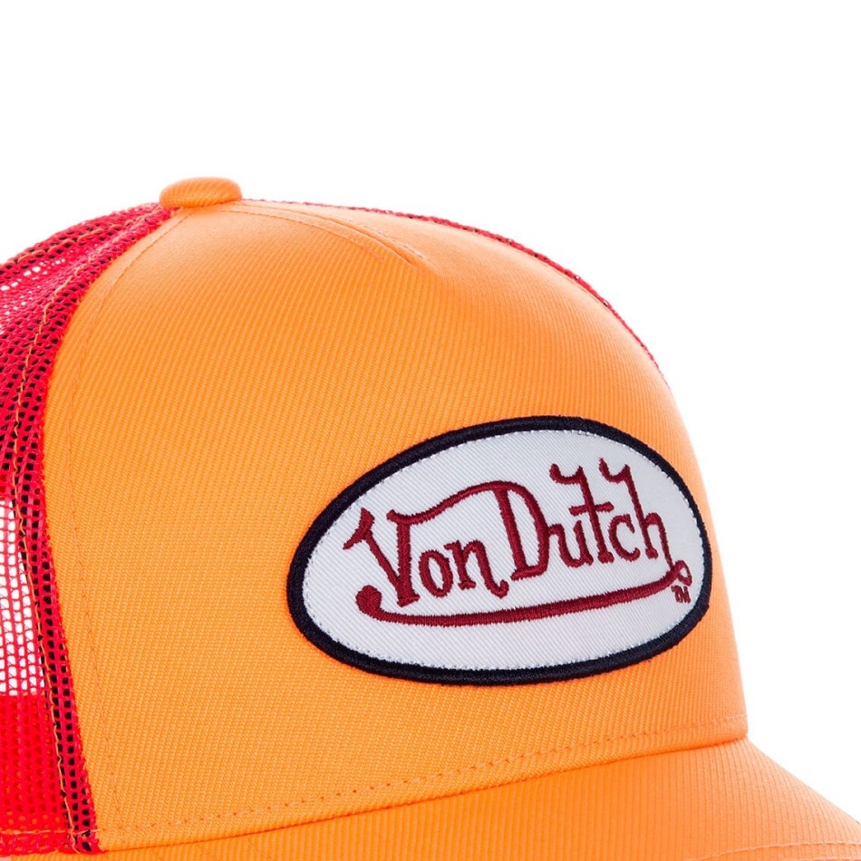 Von Dutch Casquette Homme Classic Trucker Fresh Jaune Fluo