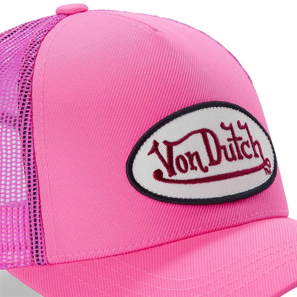 Von Dutch Casquette Homme Classic Trucker Fresh Jaune Fluo