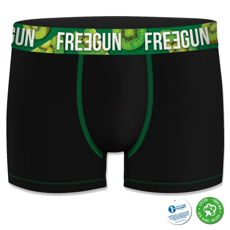 Freegun Lot De 4 Boxers Homme En Coton Bio